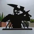 Tengen Uzui 3D print Silhouette 77 - Thumbnail 1