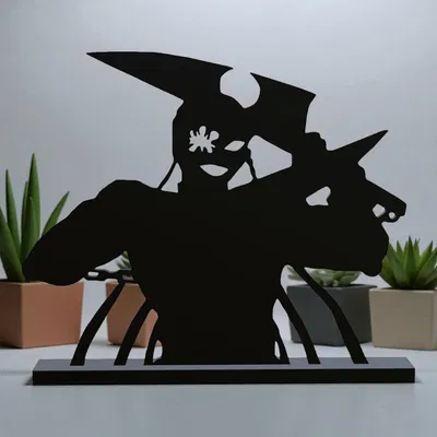 Tengen Uzui 3D print Silhouette 77