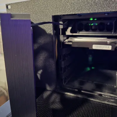 Rack 10 inch 4U JBOD Oculink 5 ổ với nguồn ATX