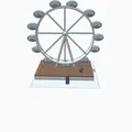 London Eye (Vòng quay London) - Mẫu 3D - Thumbnail 1