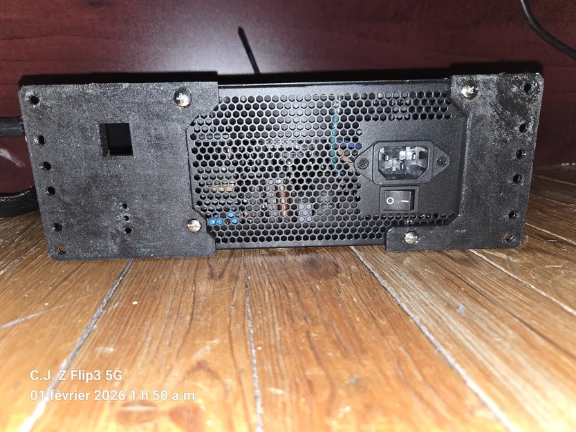 rack10in-ATX_key_Bot_Led_SSD2.5 – Gắn PSU ATX cho rack 10-inch - Image 2