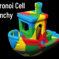 Voronoi Cell Benchy – Benchy tessellation nhiều ô (multicolor) - Thumbnail 1