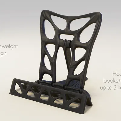 Giá Đỡ Tablet & Sách Bionic – Thiết Kế Hữu Cơ Tối Giản