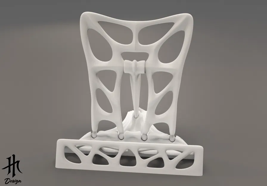 Giá Đỡ Tablet & Sách Bionic – Thiết Kế Hữu Cơ Tối Giản - Image 2