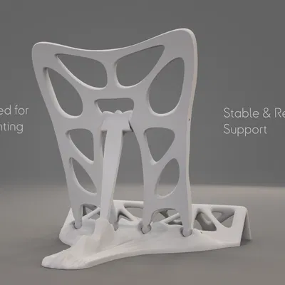 Giá Đỡ Tablet & Sách Bionic – Thiết Kế Hữu Cơ Tối Giản