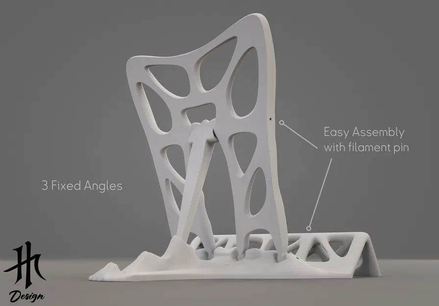 Giá Đỡ Tablet & Sách Bionic – Thiết Kế Hữu Cơ Tối Giản - Image 5