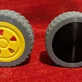 Hub bánh xe và lốp cho xe RC/Robot (Wheel Hub and Tires) - Thumbnail 1
