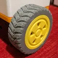 Hub bánh xe và lốp cho xe RC/Robot (Wheel Hub and Tires) - Thumbnail 3