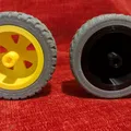 Hub bánh xe và lốp cho xe RC/Robot (Wheel Hub and Tires) - Thumbnail 5