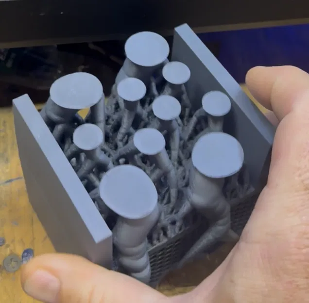 Giá Treo Thẻ Gạt Mực Gắn Tay Máy - Rotary T-Shirt Screen Press - Image 9