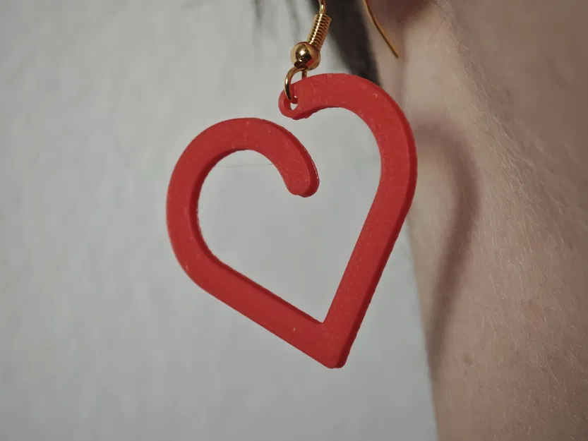 Bông Tai Trái Tim Valentine - Image 1