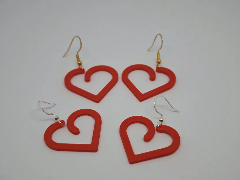 Bông Tai Trái Tim Valentine - Image 2