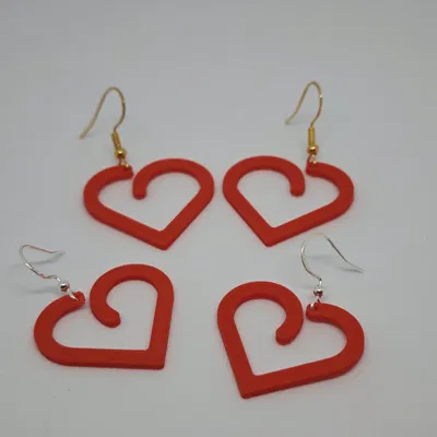 Bông Tai Trái Tim Valentine