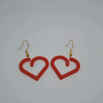 Bông Tai Trái Tim Valentine