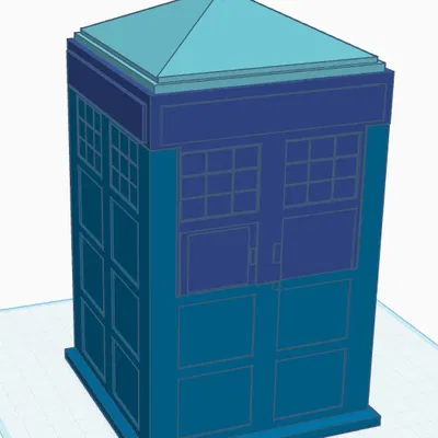 Hộp bài Tardis kèm ngăn chứa xúc xắc