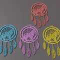 Dream catcher (có và không có vòng treo) - Thumbnail 1