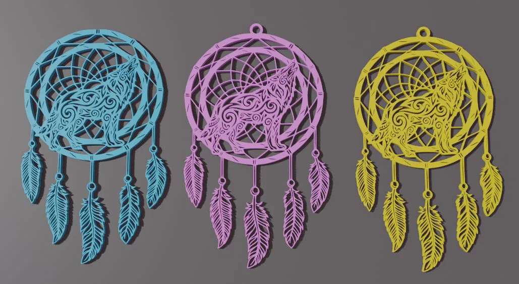 Dream catcher (có và không có vòng treo) - Image 2