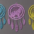 Dream catcher (có và không có vòng treo) - Thumbnail 2