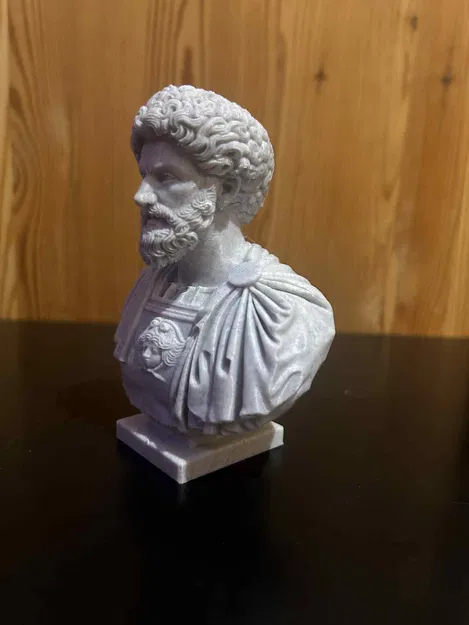 Marcus Aurelius (Marc Aurèle) - Tượng bán thân - Image 5