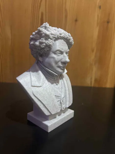 Alexandre Dumas – Tượng Bán Thân - Image 3