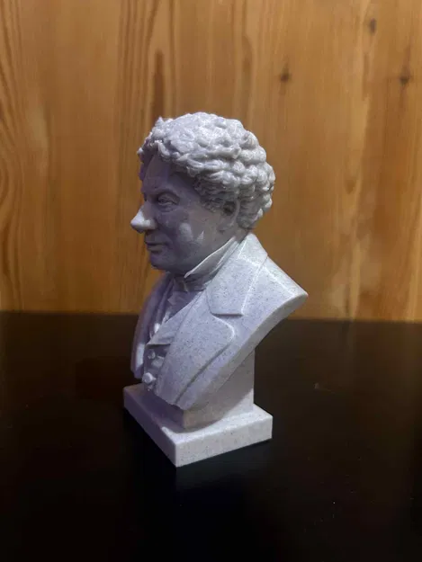 Alexandre Dumas – Tượng Bán Thân - Image 4