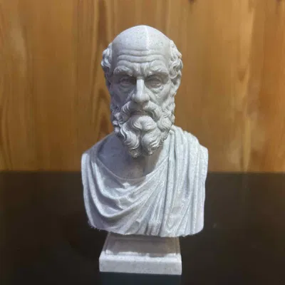Hippocrates xứ Kos (Hippocrate de Kos) - Tượng bán thân