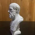 Hippocrates xứ Kos (Hippocrate de Kos) - Tượng bán thân - Thumbnail 3
