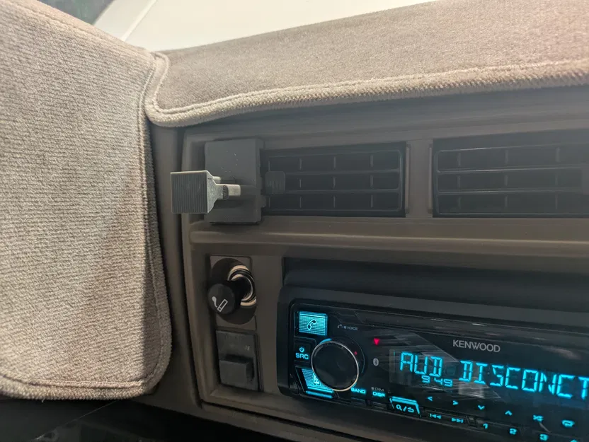 Ngàm gió Chevy S10 1983–1994 – Adapter remix gắn kẹp điện thoại - Image 2