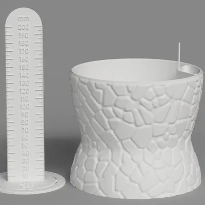 Chậu Tự Tưới (Cỡ M) - Series Hourglass