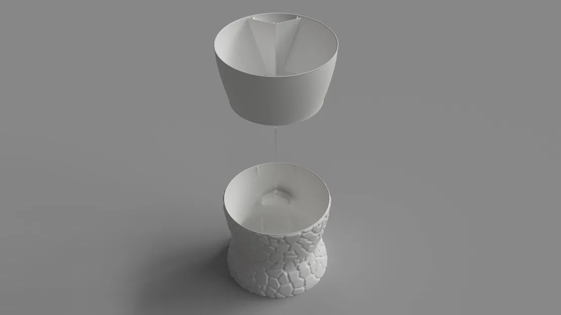 Chậu Tự Tưới (Cỡ M) - Series Hourglass - Image 5