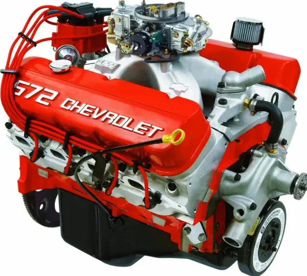 Motor vom Chevrolet 572 (Động cơ Chevrolet 572) - Image 1