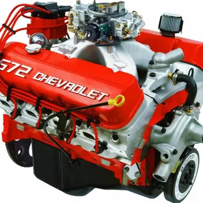 Motor vom Chevrolet 572 (Động cơ Chevrolet 572)