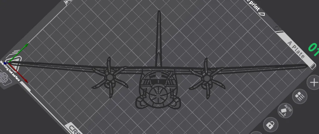 Tranh treo tường Alenia C-27J Spartan (Silhouette Wall Art) - Image 2