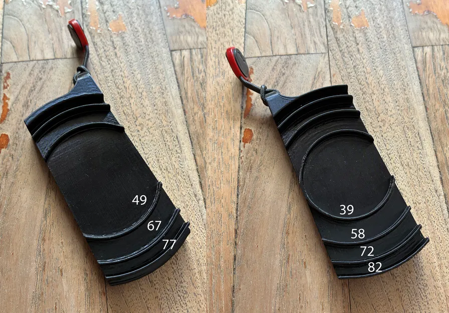 Giá giữ nắp ống kính (39, 49, 58, 67, 72, 77, 82mm) - Image 2