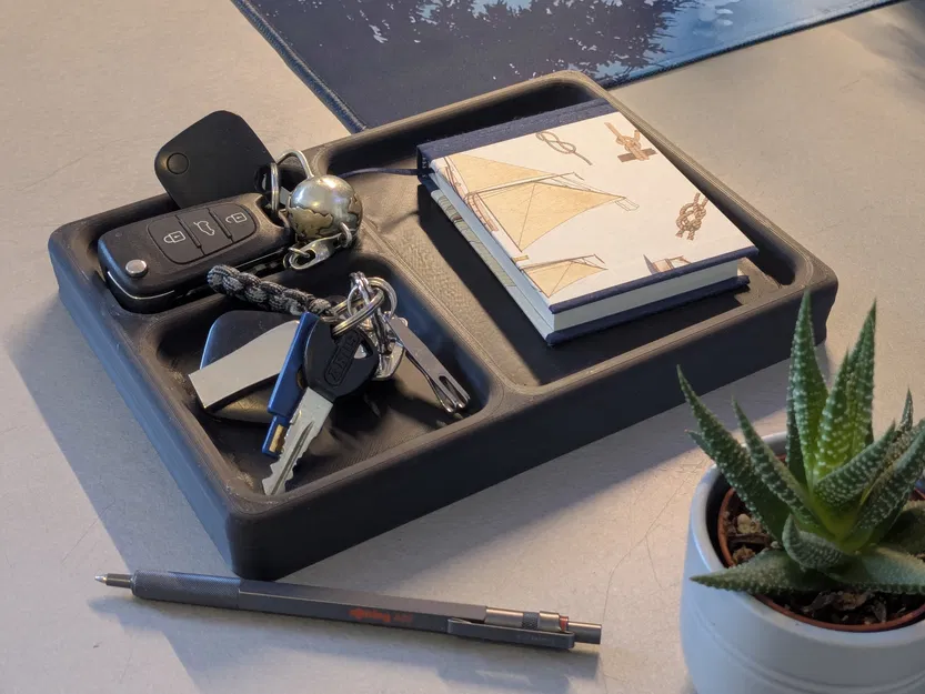 Khay EDC để chìa khóa, ví và đồ dùng hằng ngày (EDC Tray) - Image 1