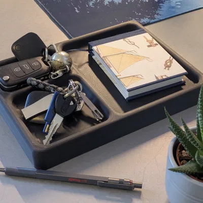 Khay EDC để chìa khóa, ví và đồ dùng hằng ngày (EDC Tray)