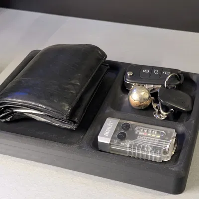 Khay EDC để chìa khóa, ví và đồ dùng hằng ngày (EDC Tray)