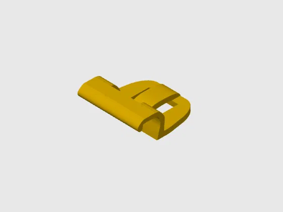 Kẹp Thay Thế Rèm Che Nắng Volvo C30 (In 3D) - Image 5