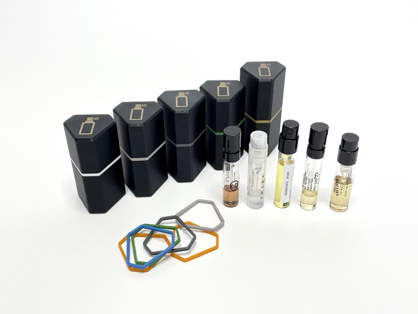 Hộp đựng mẫu nước hoa du lịch (Perfume Samples Travel Case) - Image 2