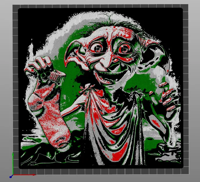 Dobby cầm chiếc vớ (Dobby with a sock) - Image 2