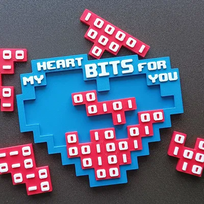 Puzzle Nerd Hình Trái Tim