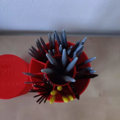 Hộp/Khây Sắp Xếp Kim Đan (Knitting Needle Box / Organiser)