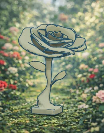 Valentine rose v2 (Bông hồng Valentine phiên bản 2) - Image 1