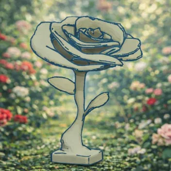 Valentine rose v2 (Bông hồng Valentine phiên bản 2)