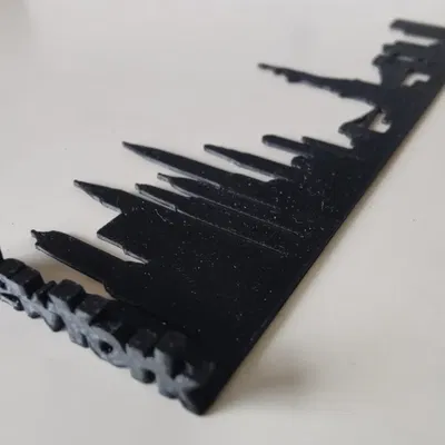 Bookmark 3D Skyline New York