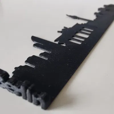 Bookmark 3D Skyline Berlin