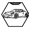 Bộ tranh tường lục giác lineup Porsche – Hexagon Wall Art - Thumbnail 7