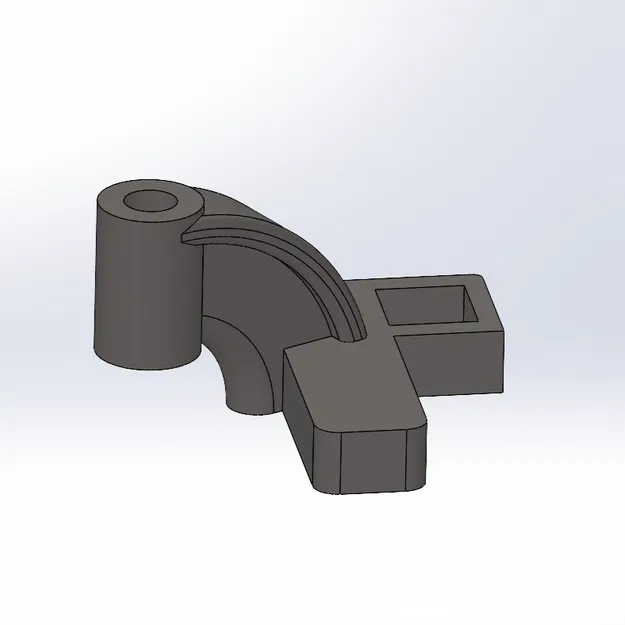 Creality K1/C/Max PTFE Extruder Guide – Đế Dày Hơn - Image 1