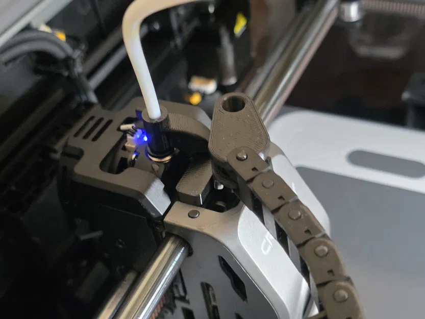 Adapter ống PTFE Bowden cho extruder CFS K1 Max (90° straightener) - Image 2