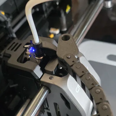 Adapter ống PTFE Bowden cho extruder CFS K1 Max (90° straightener)